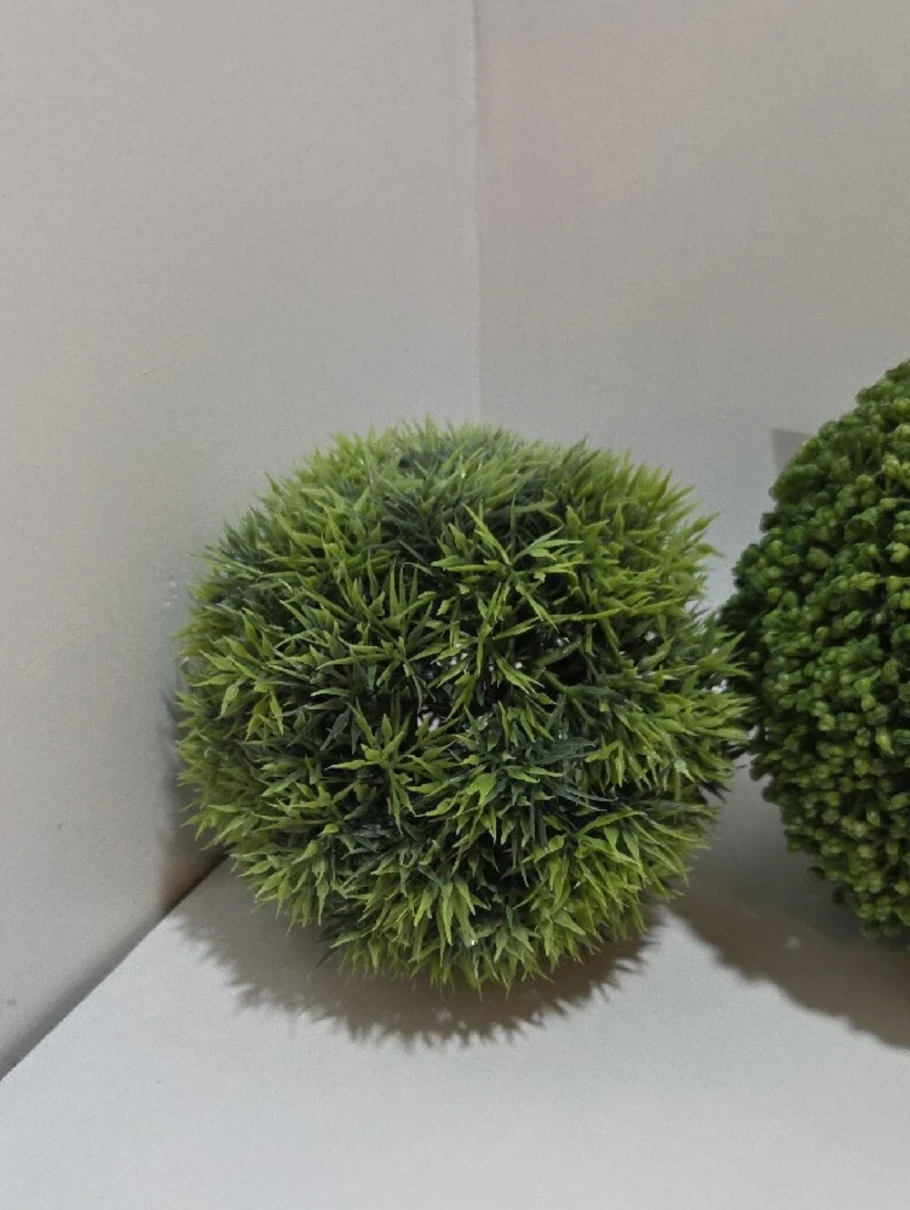 Green Decorative Topiary Balls - Artificial Moss Spheres